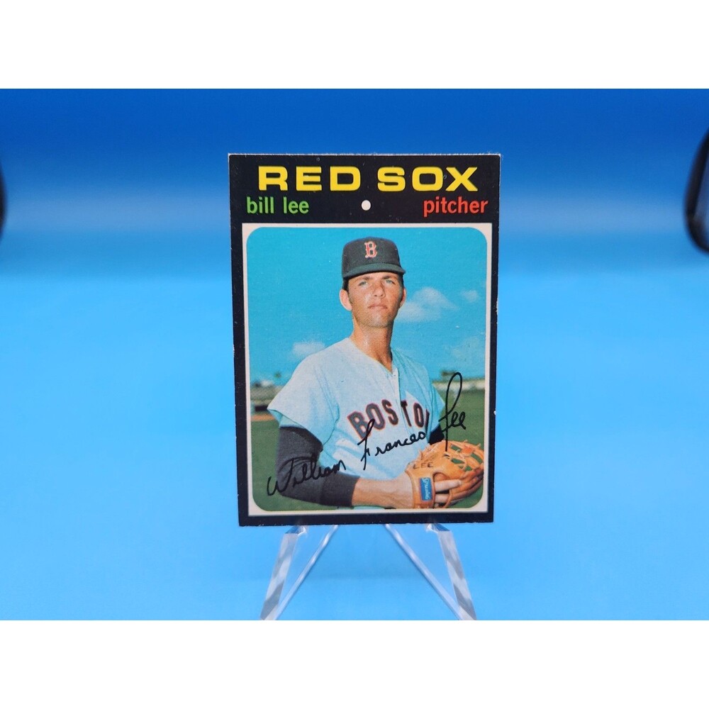 Vintage 1971~ Bill Lee Boston Red Sox ~ Topps #58 ~ Baseball Card ~ Excellent